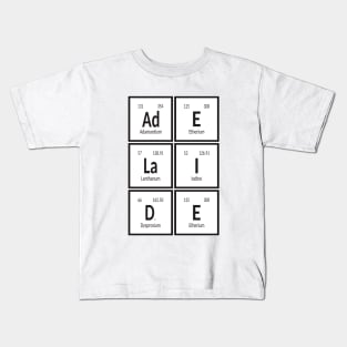 Adelaide City Table of Elements Kids T-Shirt